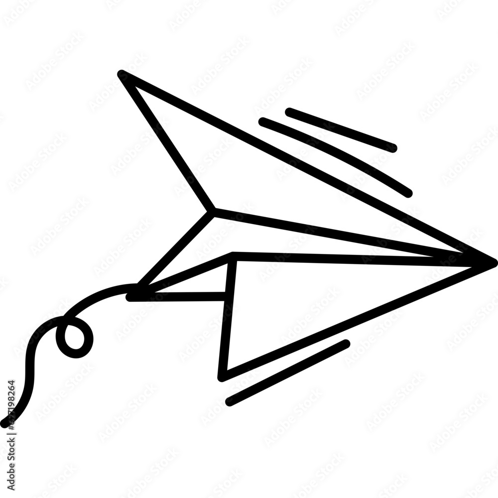 Obraz premium Paper Plane Icon