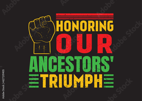 Juneteenth t-shirt design, apparel design