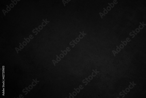 Close up retro plain dark black cement & concrete wall background texture for show or advertise or promote product and content on display and web design element concept decor.