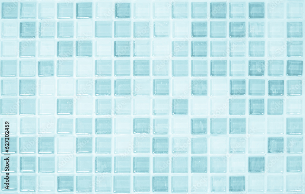 White or Blue ceramic wall and floor tiles abstract background. Design geometric mosaic texture for the decoration of the bedroom. Simple seamless pattern for backdrop advertising banner poster or web White or Blue ceramic wall and floor tiles abstract background. Design geometric mosaic texture for the decoration of the bedroom. Simple seamless pattern for backdrop advertising banner poster or web