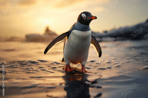 Penguins  Wildlife Photography  Generative AI