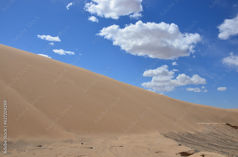 sand dunes and sky