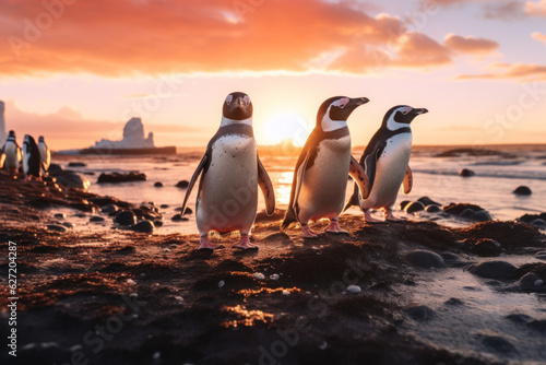 Penguins  Wildlife Photography  Generative AI