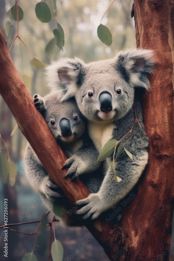 Koala, Wildlife Photography, Generative AI