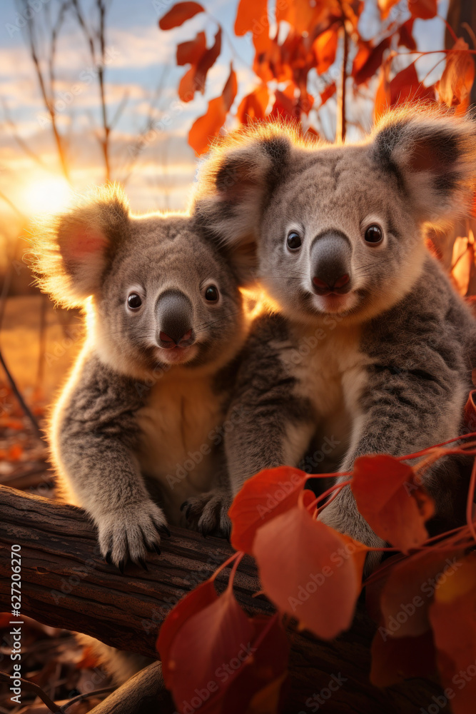 Koala, Wildlife Photography, Generative AI Koala, Wildlife Photography, Generative AI