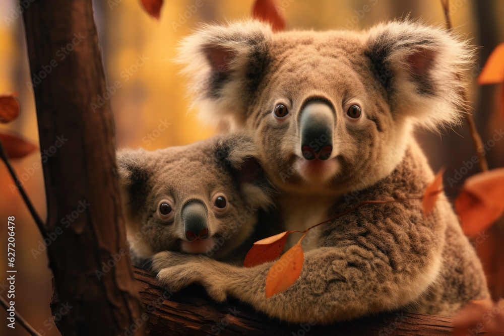 Koala, Wildlife Photography, Generative AI Koala, Wildlife Photography, Generative AI