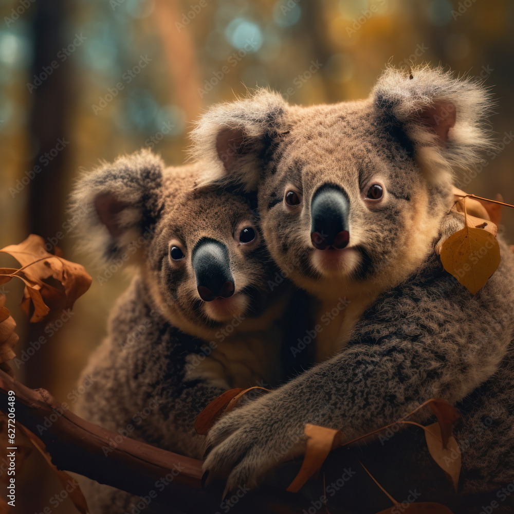 Koala, Wildlife Photography, Generative AI Koala, Wildlife Photography, Generative AI