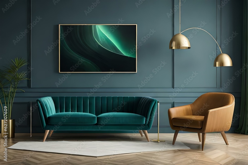 photo frame on wall in the room with sofa generated by AI tool
photo frame on wall in the room with sofa generated by AI tool