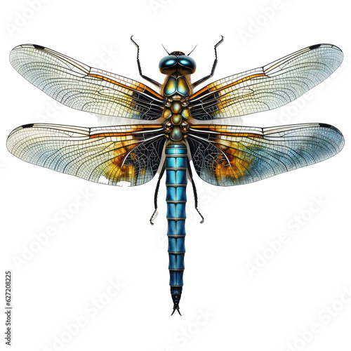dragonfly isolated on transparent background . Generative AI © sanong