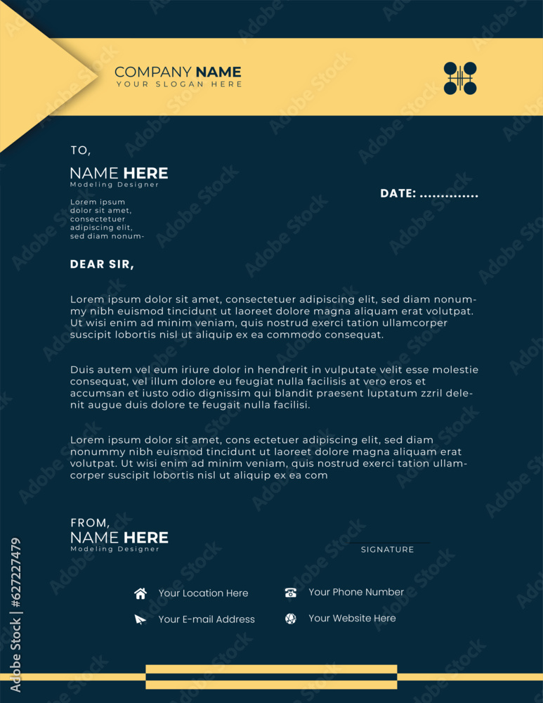 Corporate Business Stationery Set Corporate Business Stationery Set