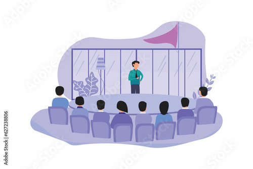 Business Leaders Office Worker Landing Page