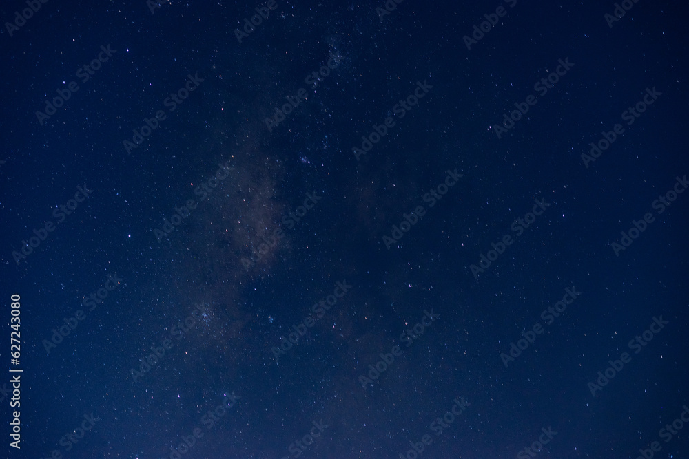 Fototapeta premium night sky image with many bright stars