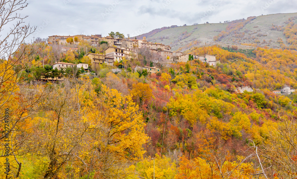 Stipes, panorama. Italy.