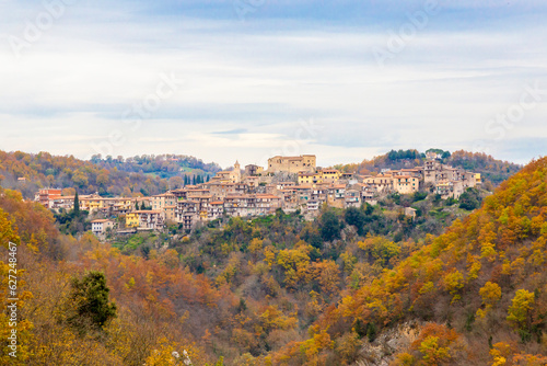 The village of Posticciola. Italy.