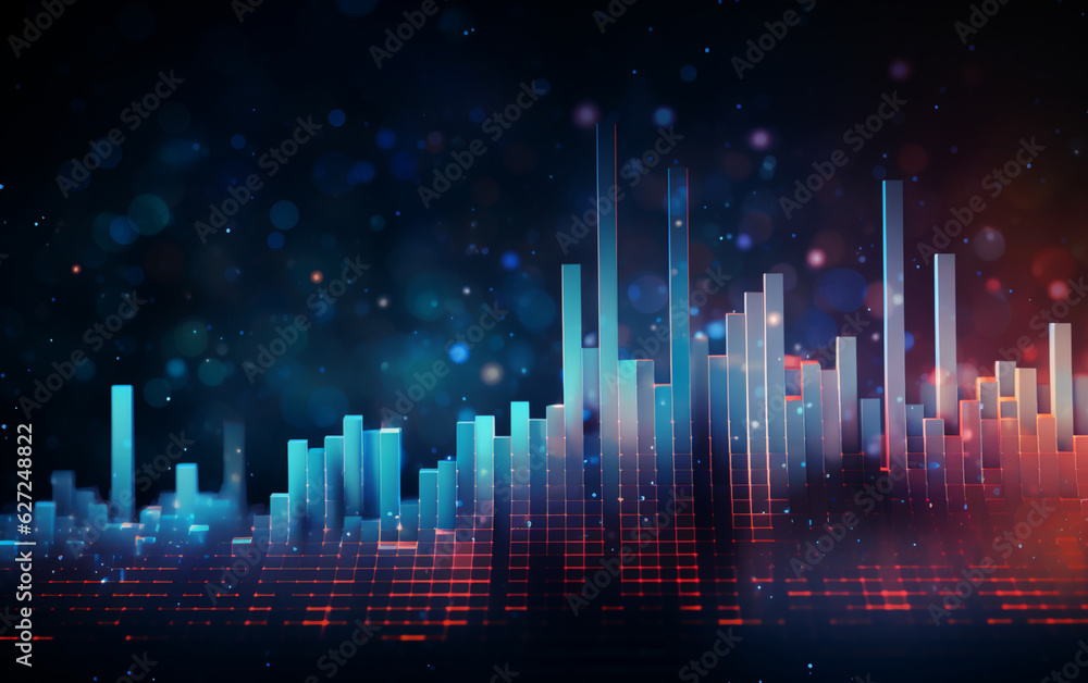 Background concept with abstract data design