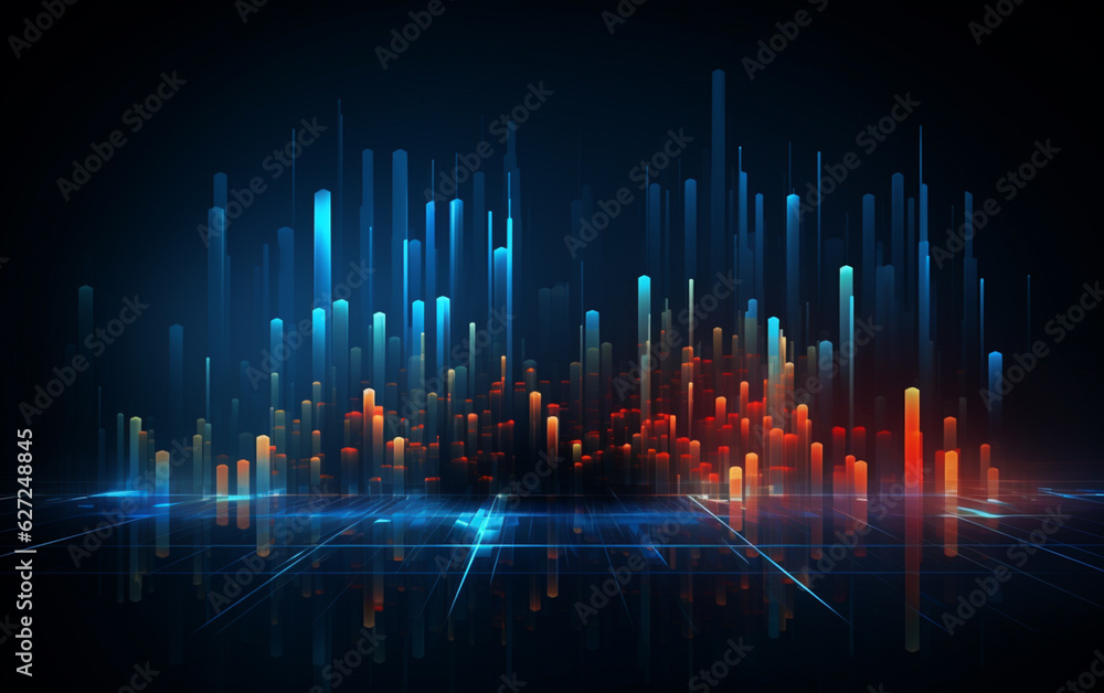 Background concept with abstract data design Background concept with abstract data design