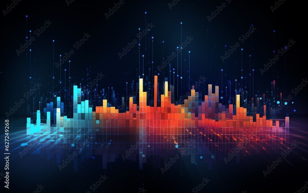 Background concept with abstract data design Background concept with abstract data design