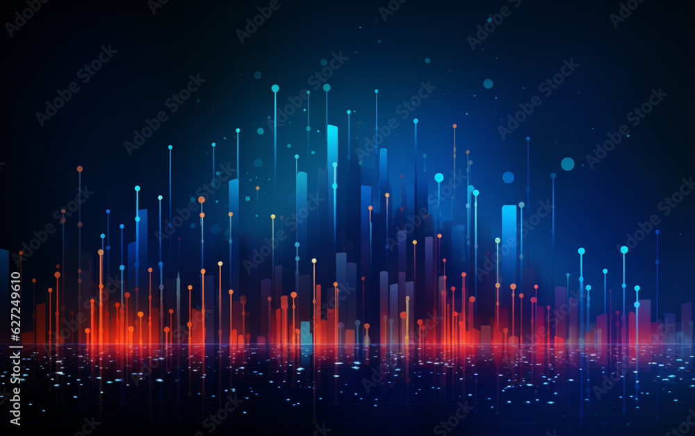 Background concept with abstract data design Background concept with abstract data design
