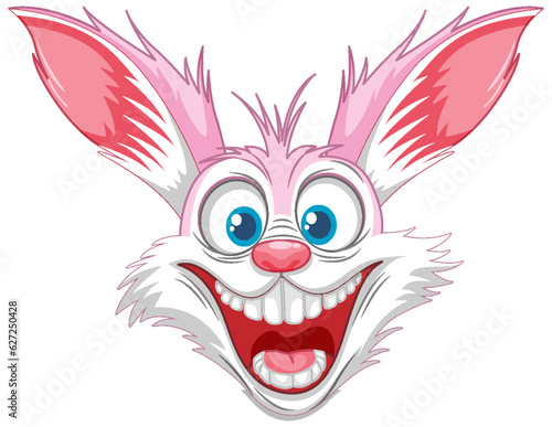Crazy Rabbit Cartoon Freak Out