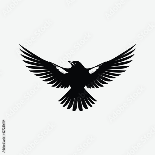 Bird Silhouette Vector Icon