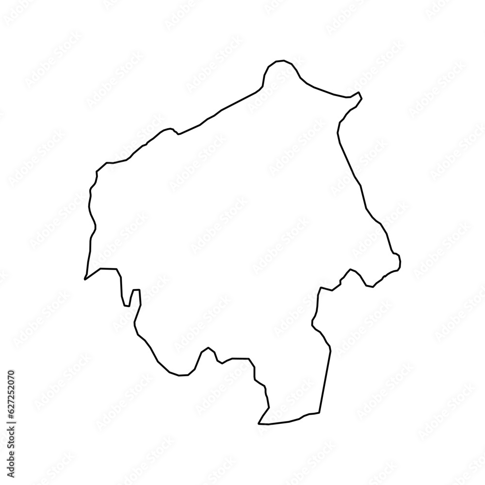 Oyo state map, administrative division of the country of Nigeria. Vector illustration. Oyo state map, administrative division of the country of Nigeria. Vector illustration.