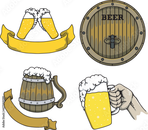 illustration beer