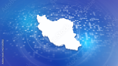 Iran 3D Map on Minimal Corporate Background
Multi Purpose Background with Ripples and Boxes with 3D Country Map
Useful for Politics, Elections, Travel, News and Sports Events
