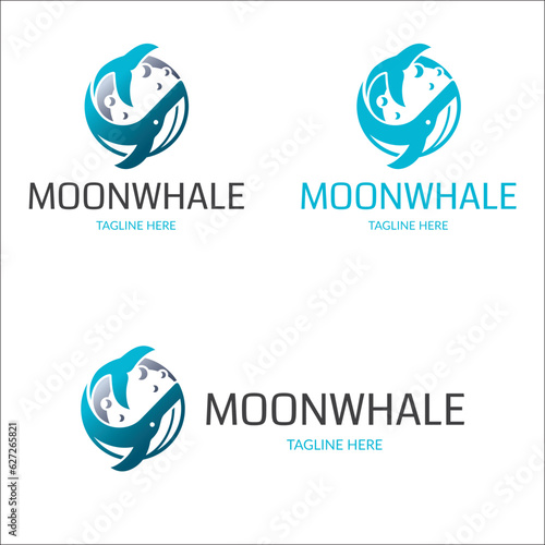 Moon Whale Logo