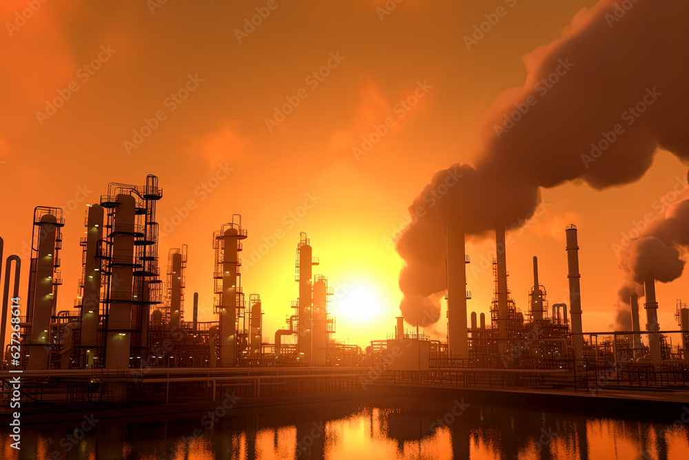 Industry and production concept - Generative AI Industry and production concept - Generative AI