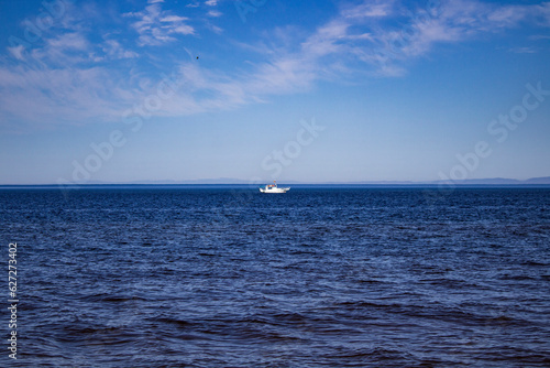 boat on the Baikal lake