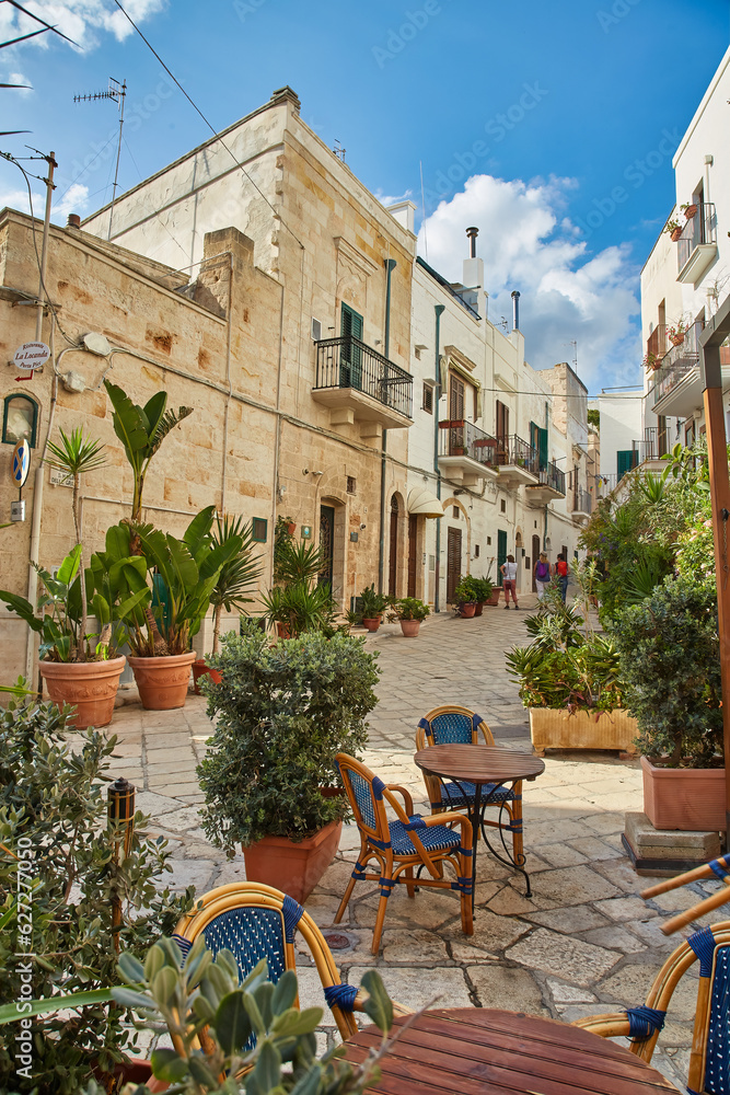 Φωτογραφία Spectacular spring cityscape of Polignano a Mare town, Puglia region, Italy, Europe