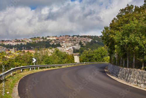 Buonalbergo, Italy. Journey to an Italian village photo