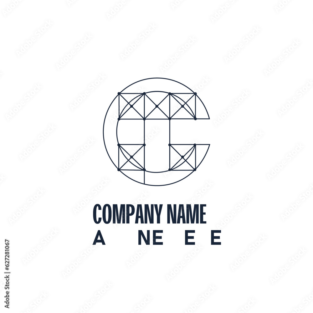 Letter Logo Abstract Design Vector Letter Logo Abstract Design Vector