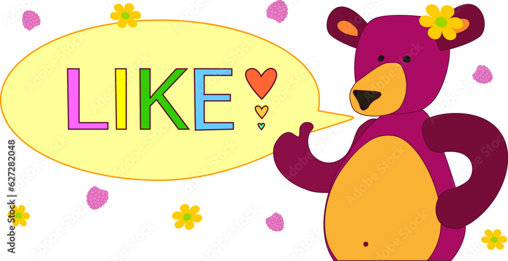 Fototapeta premium Like