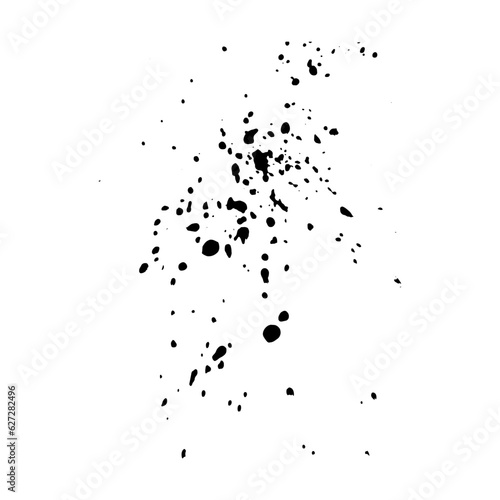 Vector.Drops.Splashes. Black paint.Ink .Bloopers.Blobs.Splash. and decorative realistic textures isolated on white background.Print.Design element.textures isolated on white background.Dirty.