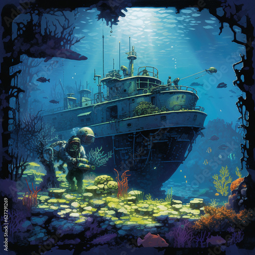 underwater world war
