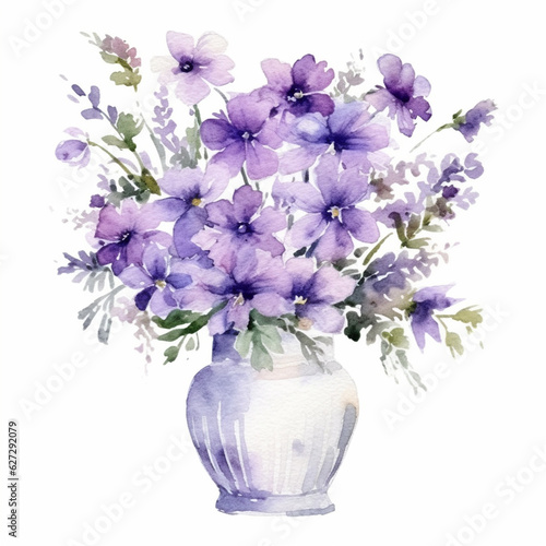 bouquet of lilac in a vase