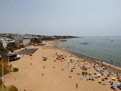 Historical town and beaches of Albufeira Portugal © Vibecke