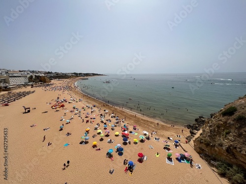 Historical town and beaches of Albufeira Portugal © Vibecke