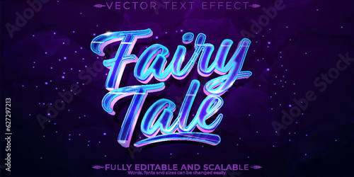 Editable text effect magic, 3d wizard and witch font style