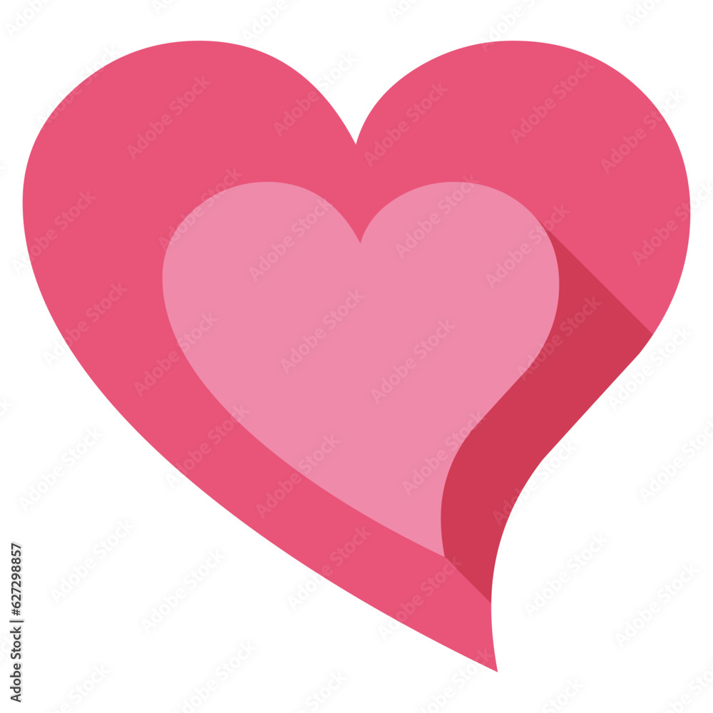 Heart icon. Love symbol