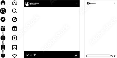 25-7-2023 AD8 Instagram template feed, story and icons
