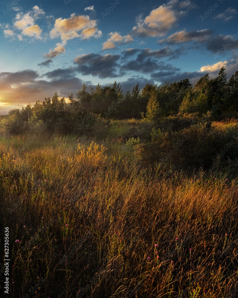 Goldene Stunde bei Sturm