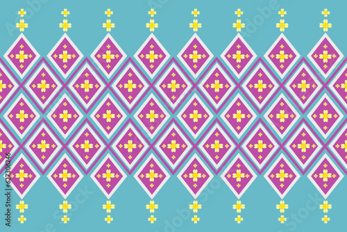 Ethnic pattern . Geometric chevron abstract illustration, wallpaper. Tribal ethnic vector texture. Aztec style. Folk embroidery. Indian, Scandinavian, African rug.design for carpet,sarong  
