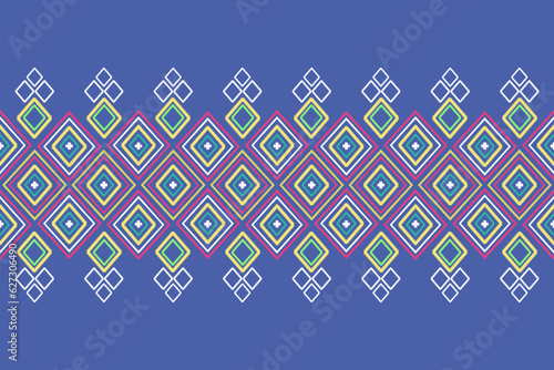 Ethnic pattern . Geometric chevron abstract illustration, wallpaper. Tribal ethnic vector texture. Aztec style. Folk embroidery. Indian, Scandinavian, African rug.design for carpet,sarong  
