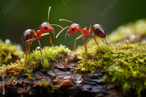 Ants at work, a macro perspective