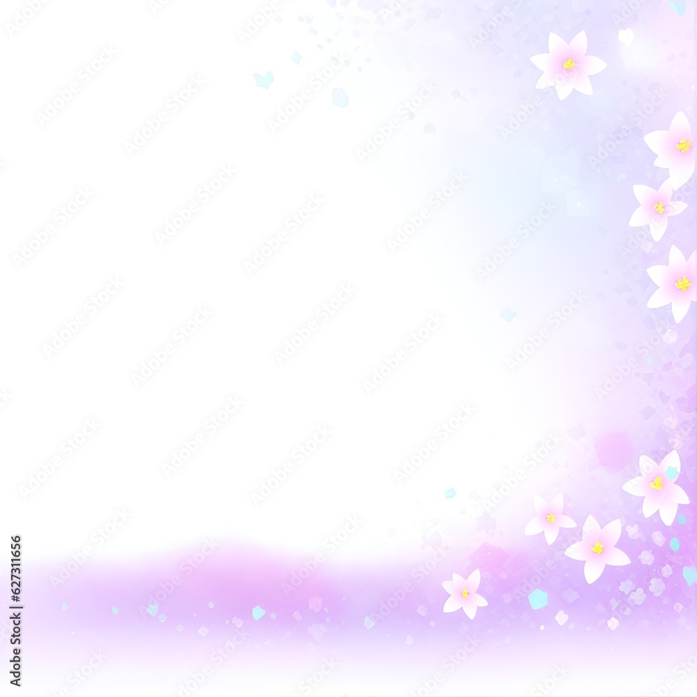 background with flowers