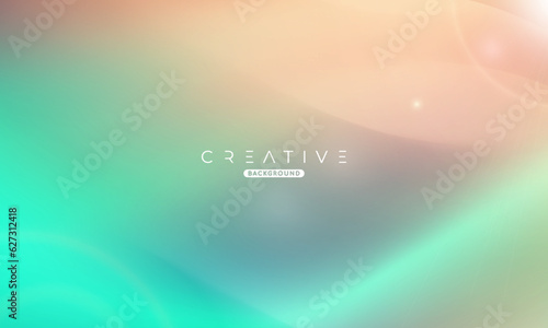 Abstract liquid gradient Background. Fluid color mix. Green and Orange Color blend. Modern Design Template For Your ads, Banner, Poster, Cover, Web, Brochure, and flyer. Vector Eps 10