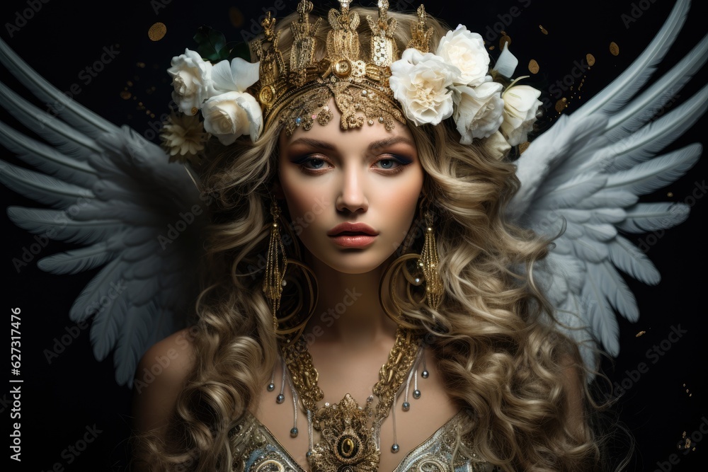 Devine presence of a Greek goddess descended from the heavens ...