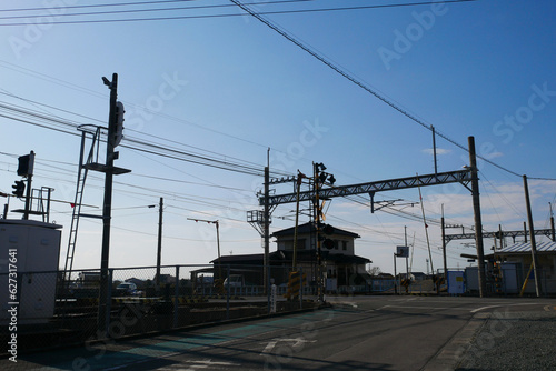 青空と駅 